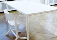 Hay table T12 blanche coin ambiance